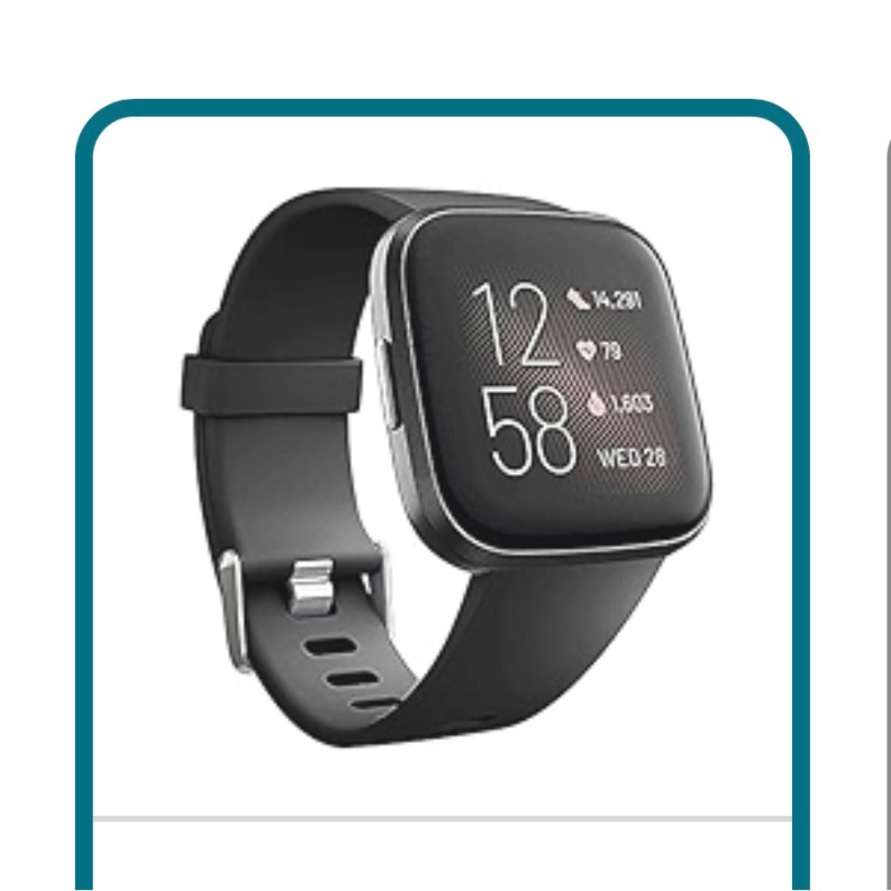 Replacement Band for Fitbit Versa Styles Set of 4 Black Size Large *NEW*